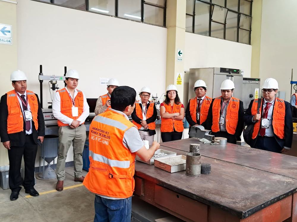Práctica de ensayos en el Laboratorio N.º 2 de Mecánica de Suelos